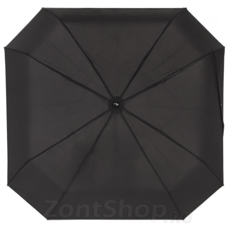 Зонт в подарок мужчине черный увеличенный купол Ame Yoke OK60-B (01)