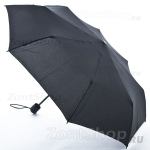 Зонт Fulton G839 001 Черный Hurricane, Ветроустойчивый