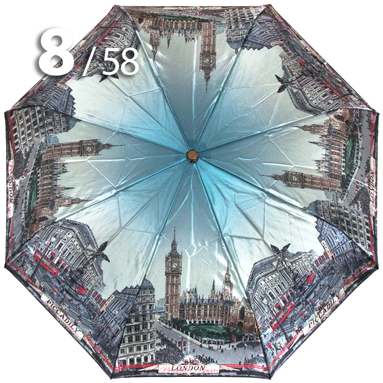 Зонт Три Слона L-3830 (M) 10858 Лондон (сатин)