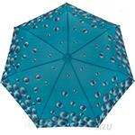 Зонт женский H.DUE.O H235 (2) 11480 Жемчуг Бирюзовый