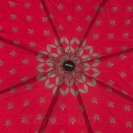 Зонт женский Doppler 74414652703 14102 Мозаика из листьев красный