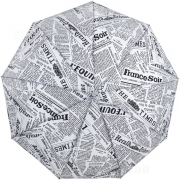 Зонт женский Style 1628 16126 Газета Белый