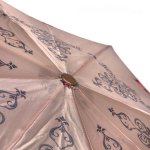 Зонт женский Три Слона 141 (G) 12205 Бабочки и кошка с зонтиком (сатин)