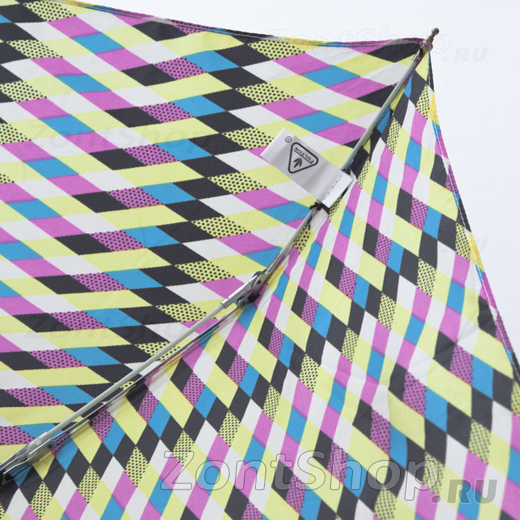 Зонт женский Fulton Lulu Guinness L717 2957 Разноцветное плетение (Дизайнерский)