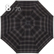 Зонт трость Три Слона M2182 (L) 11456 Клетка (гладкая ручка)