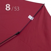 Зонт Три Слона L-4898 (C) 17912 Цветы Графика Красный, компактный облегченный