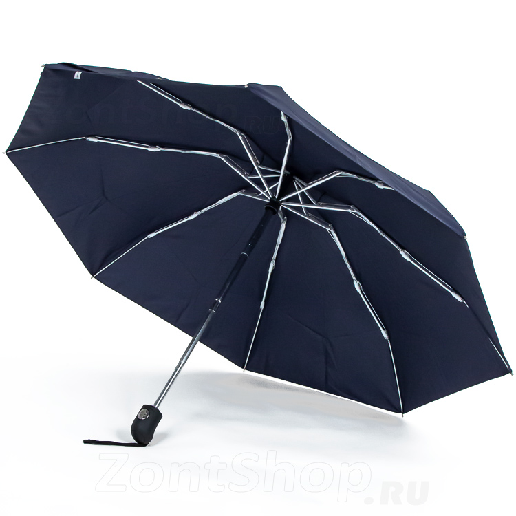Зонт синий компактный облегченный Ame Yoke OK57-B (2)