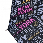 Зонт женский Style 1628 16127 Газета Черный