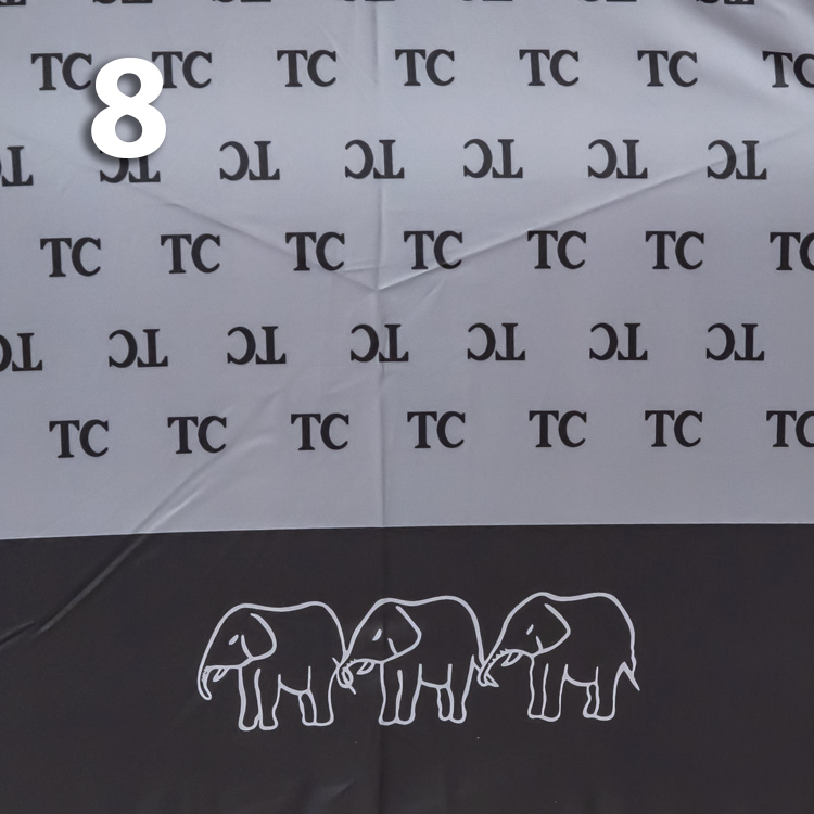 Зонт Три Слона L-3808 ТС 18767 Серый