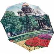 Зонт женский Amico 1308 16346 Санкт-Петербург Исаакиевский собор (сатин)