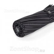 Зонт AMEYOKE OK70-10BCH (04) Полоса, Черный