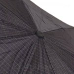 Зонт мужской LAMBERTI 73953 (15666) Клетка, Черный