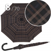 Зонт трость Три Слона M2182 (N) 15322 Клетка (плетеная ручка)