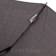 Зонт облегченный сверхпрочный ветроустойчивый DOPPLER 7443167-01 (17107) Клетка Серый