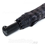Зонт мужской Три Слона M-8807 (9866) Клетка Серый