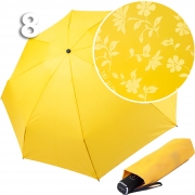 Зонт Три Слона L-4806 (J) 18815 Цветы Желтый, компактный