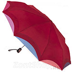 Зонт женский Три Слона L3110 B/S рюши мульти 4738 Красный