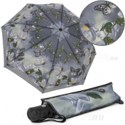 Зонт женский DripDrop 975 16831 Листья и бабочки