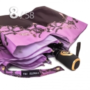 Зонт Три Слона L-3899 (B) 18433 Цепочки сиреневый, женский