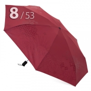 Зонт Три Слона L-4898 (C) 17912 Цветы Графика Красный, компактный облегченный