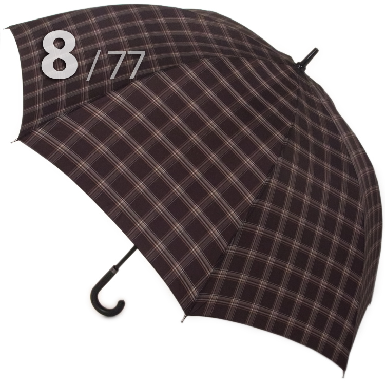 Зонт трость Три Слона 1771 11864 Клетка, мужской