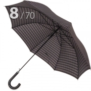 Зонт трость Три Слона M2182 (N) 15317 Клетка (плетеная ручка)