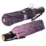 Зонт Три Слона L-3992 (A) 18181 Горох Полоска сиреневый