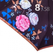 Зонт Три Слона L-3825 (R) 18529 Синие маки (сатин)