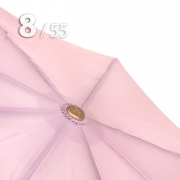Зонт Три Слона L-3885 12906 Светло розовый, однотонный (с проявляющимся в дождь логотипом)