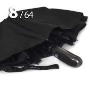 Зонт Три слона M6800 Черный, мужской