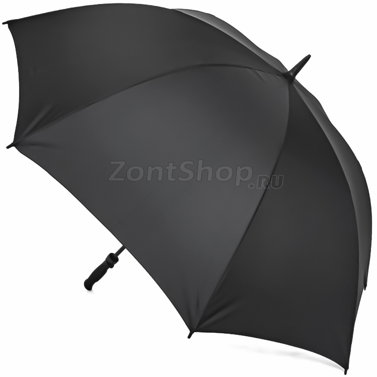 Зонт трость Fulton S942-01 Caddie Golf Black (Черный) гольфер