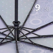 Зонт Три Слона L-3995 (A) 18088 Круги, горох сиреневый (сатин)