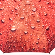 Зонт женский Vento 3315 16392 Капли Красный
