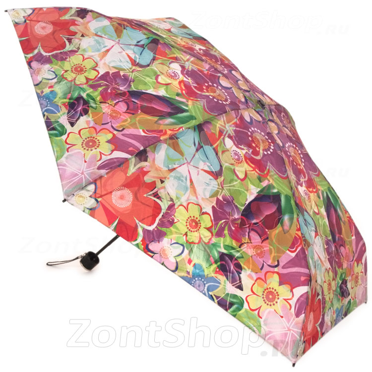 Зонт женский Ame Yoke M53-5S 11811 Цветочный нектар (в футляре)