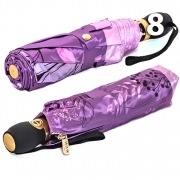 Зонт Три Слона L-3854 (A) 18763 Цветы, Сиреневый (сатин)