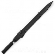 Зонт трость AMEYOKE L75 STORM (01) Черный (наконечник пластик)