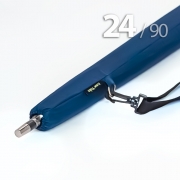Зонт трость Ame Yoke L90-24 (02) Синий (супер большой купол, чехол на лямке, 24-спицы)