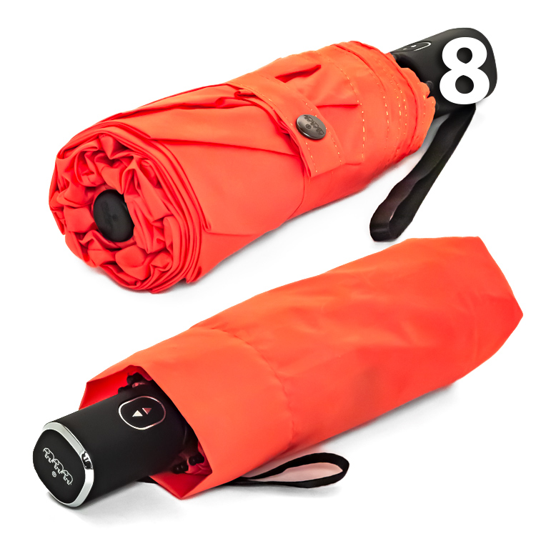 Зонт Три Слона L-4806 (J) 18817 Цветы Оранжевый, компактный