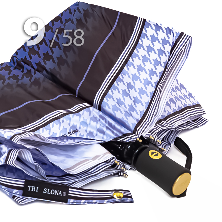 Зонт Три Слона L-3991 (E) 18006 Гусиная лапка Синий