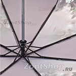 Зонт женский Zest 23745 3747 Цветы на сером