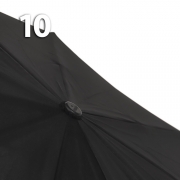 Зонт Три Слона M-6105 Черный, мужской