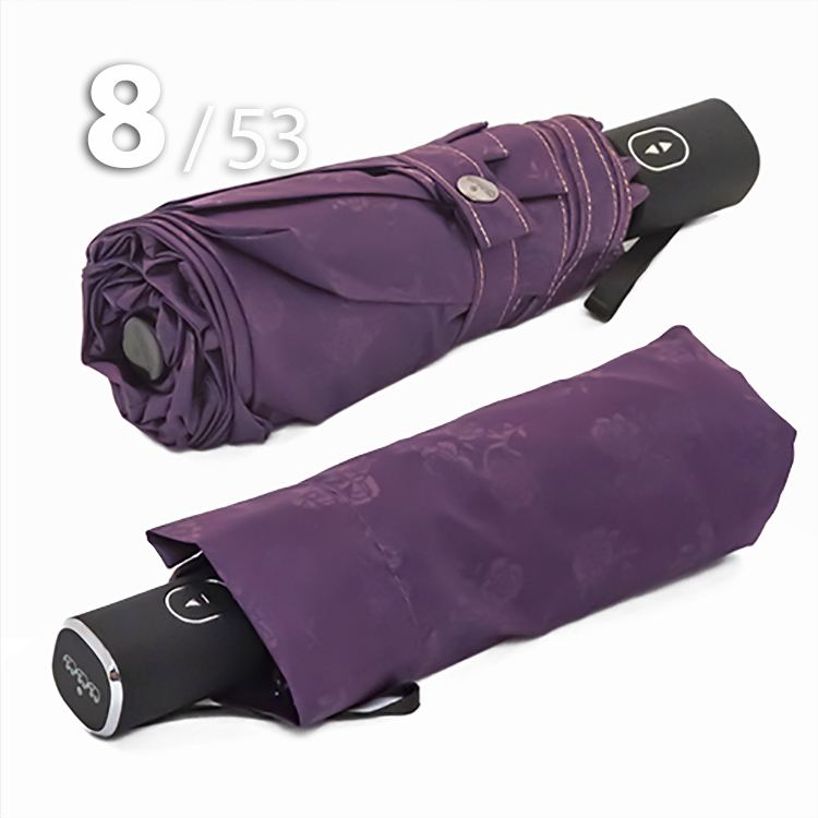 Зонт Три Слона L-4806 (E) 18195 Розы Фиолетовый, компактный