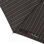 Зонт мужской H.DUE.O H601 (6) Полоса Черный