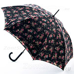 Зонт трость женский Fulton Cath Kidston L778 2845 Цветы горох (двусторонний)