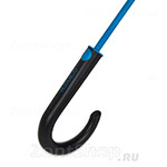 Зонт трость женский H.DUE.O H404 F (1) 11506 Ромашки голубые