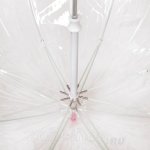 Зонт детский прозрачный Fulton C603 022 Розовый кант