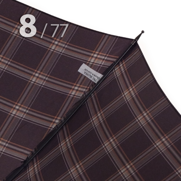 Зонт трость Три Слона 1771 11864 Клетка, мужской