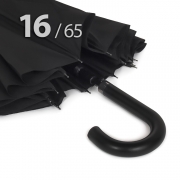 Зонт трость Три Слона M2610 Черный, мужской