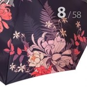 Зонт Три Слона L-3825 (N) 18526 Красные хризантемы (сатин)