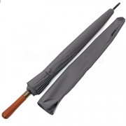 Зонт трость AMEYOKE L65-24BW (03) Серый